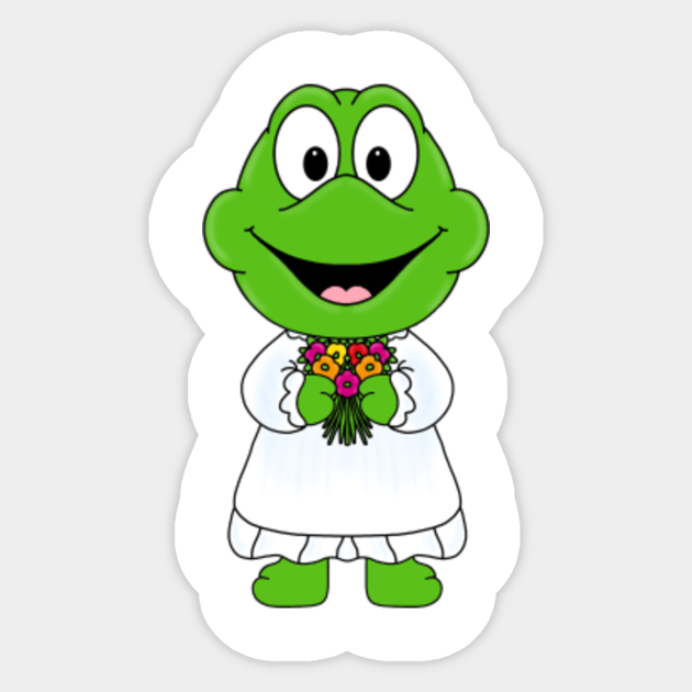 FROSCH KRÖTE HOCHZEIT BRAUT HEIRATEN FROG TOAD WEDDING
